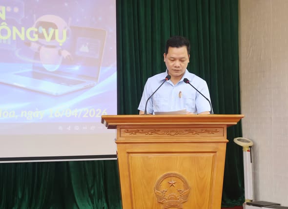 XÃ MINH HÒA TRIỂN KHAI AI CÔNG VỤ NĂM 2026